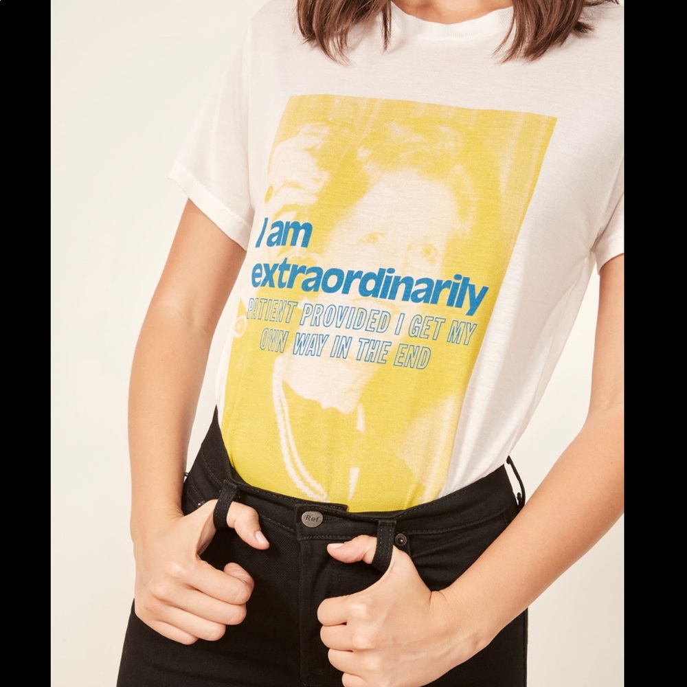 [Like NEW] Reformation Equal Tee (100% Tencel)